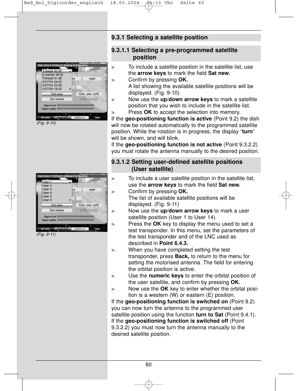 TechniSat DigiCorder S1 User Manual | Page 60 / 78