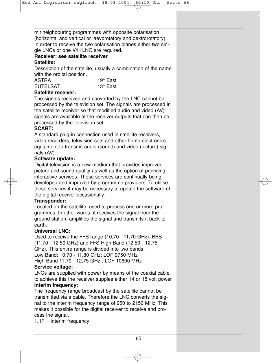 TechniSat DigiCorder S1 User Manual | Page 65 / 78