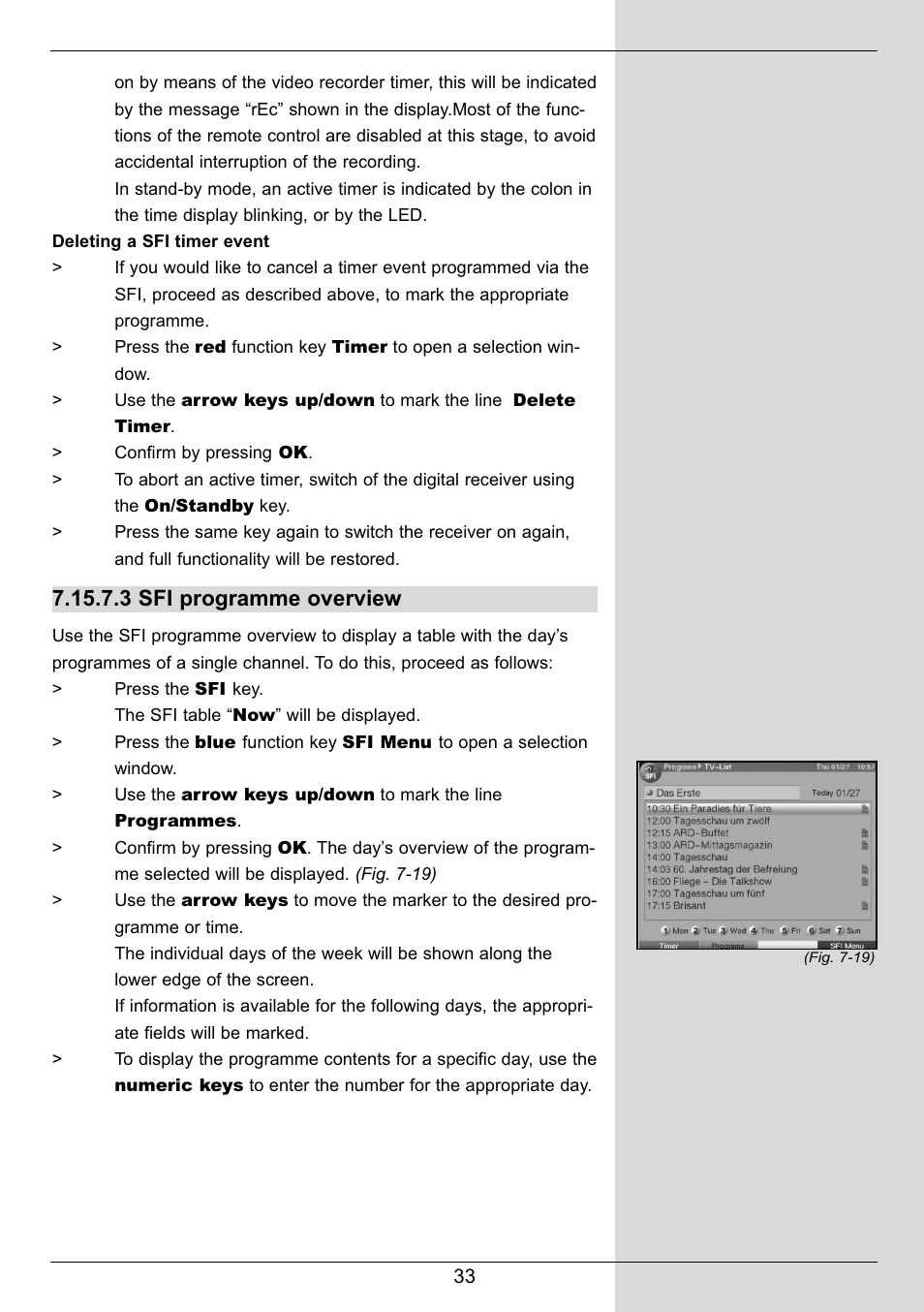 3 sfi programme overview | TechniSat DIGIT MF4-S User Manual | Page 33 / 74