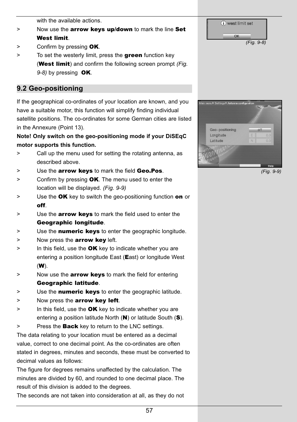 2 geo-positioning | TechniSat DIGIT MF4-S User Manual | Page 57 / 74