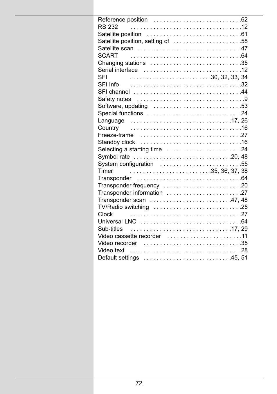 TechniSat DIGIT MF4-S User Manual | Page 72 / 74