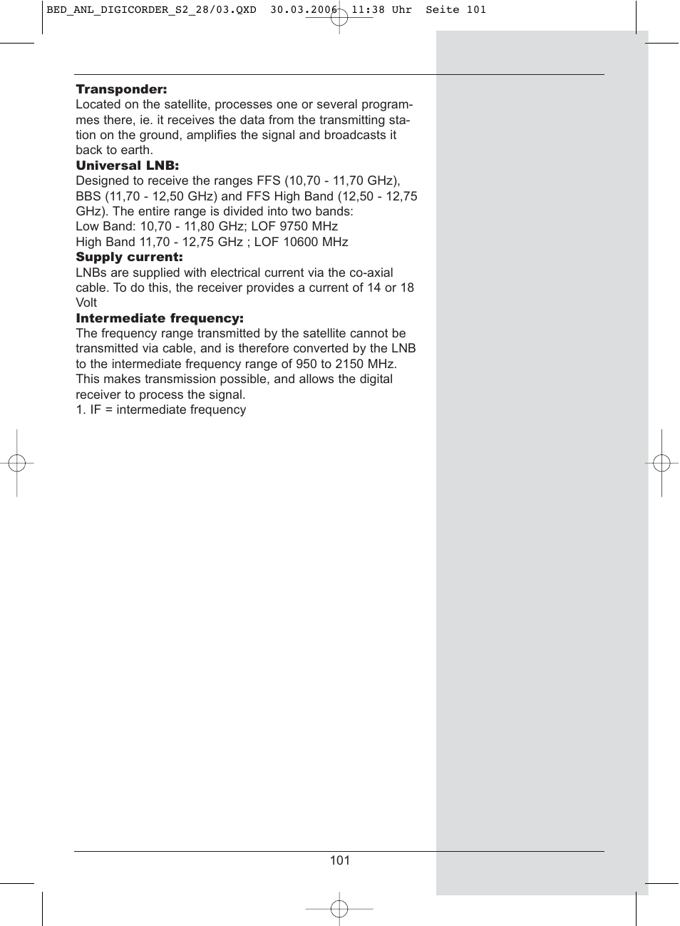 TechniSat DigiCorder S2 User Manual | Page 101 / 112