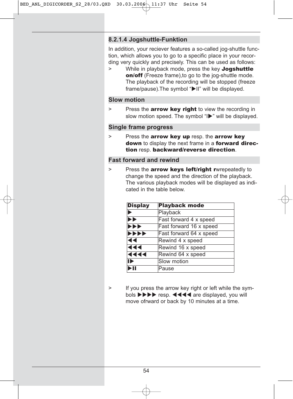 TechniSat DigiCorder S2 User Manual | Page 54 / 112