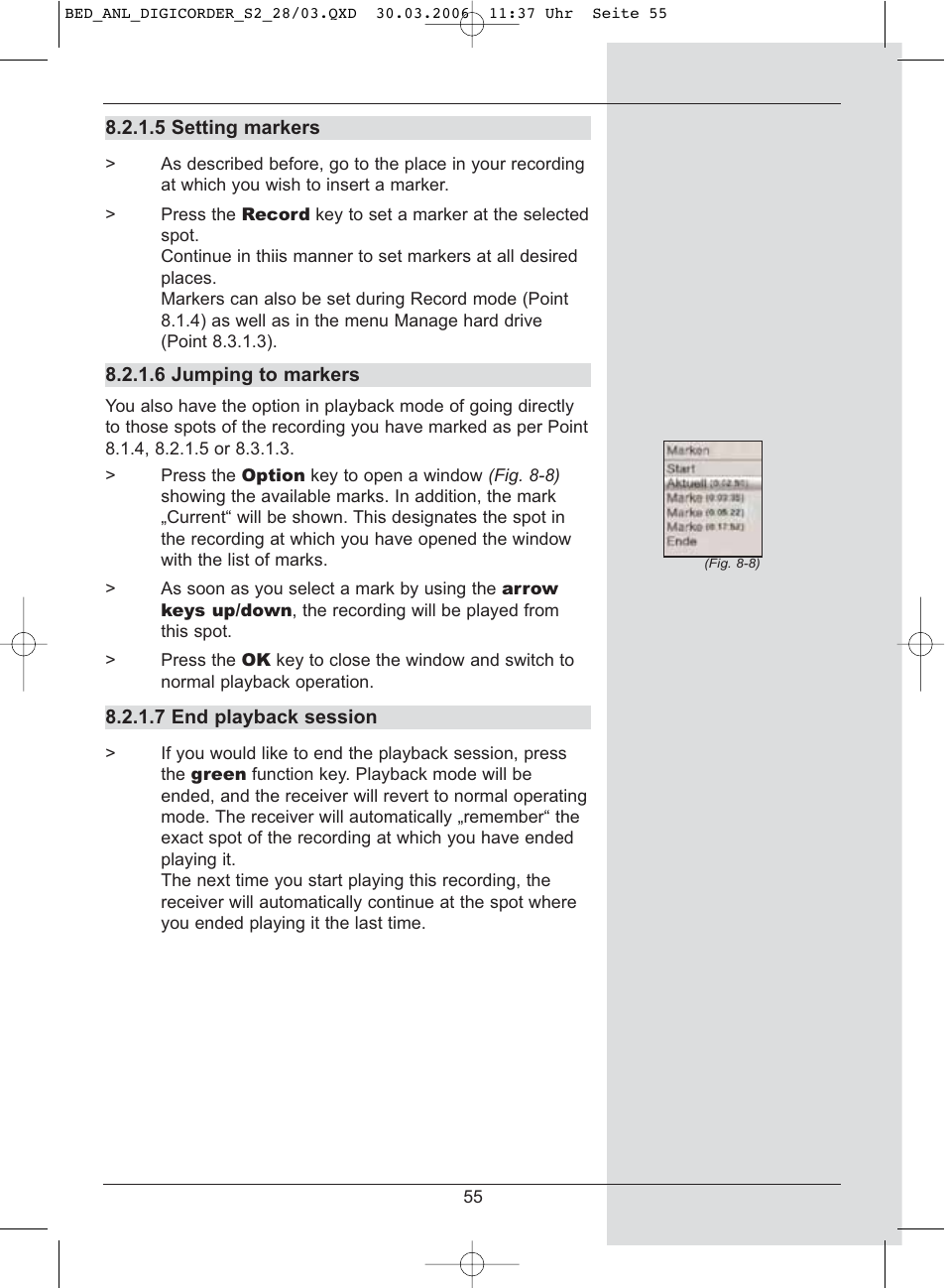 TechniSat DigiCorder S2 User Manual | Page 55 / 112
