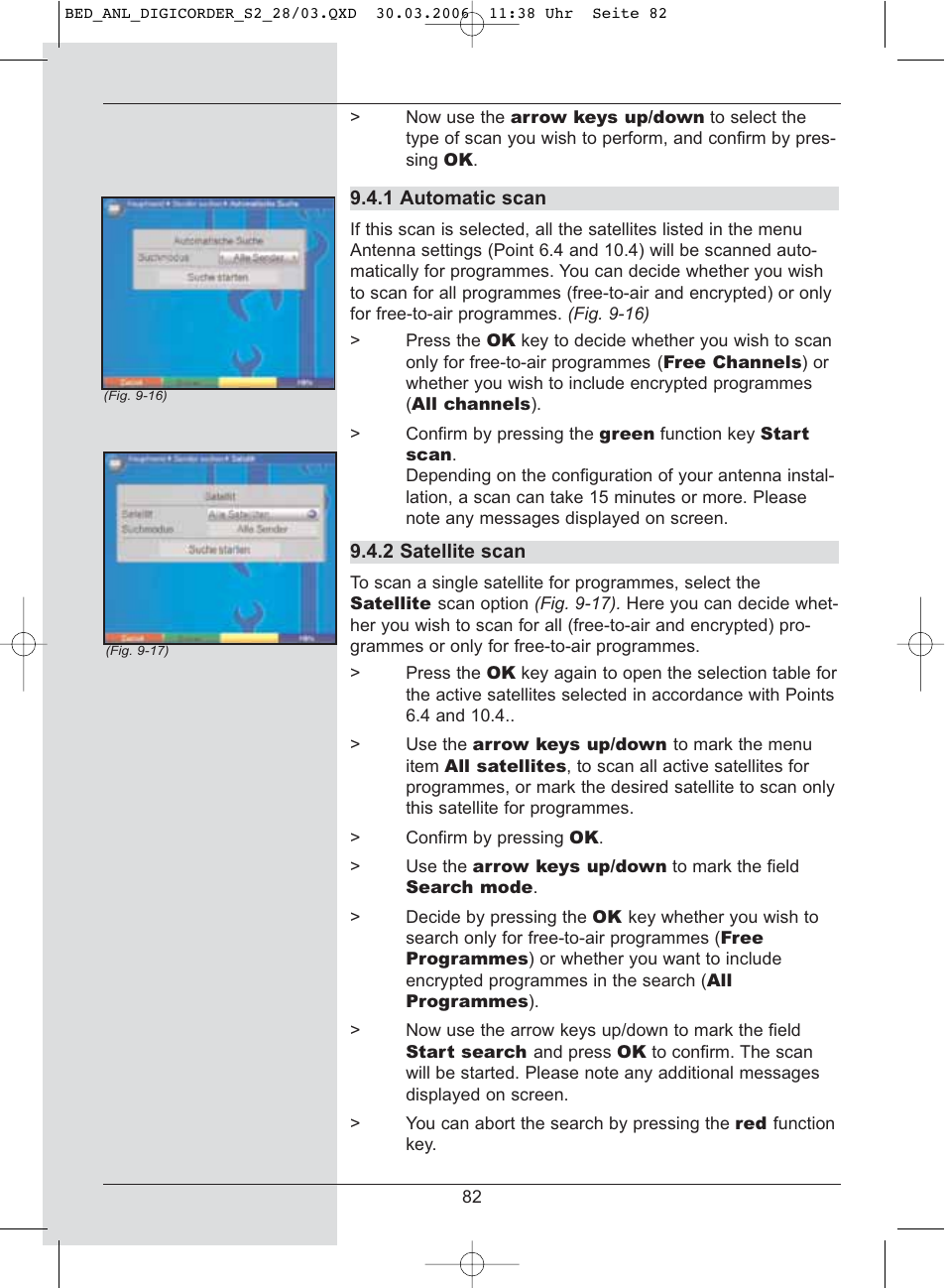 TechniSat DigiCorder S2 User Manual | Page 82 / 112