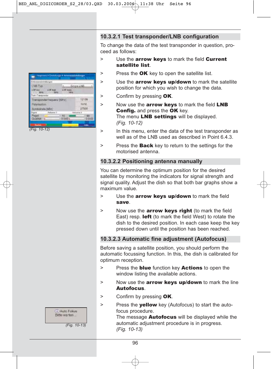 TechniSat DigiCorder S2 User Manual | Page 96 / 112