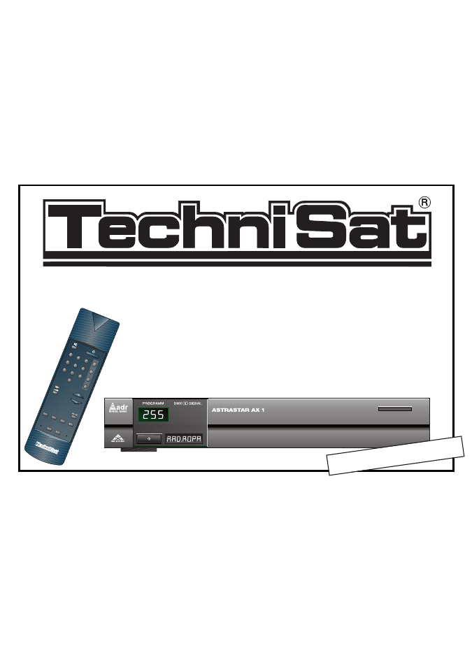 TechniSat AX1 User Manual | 16 pages