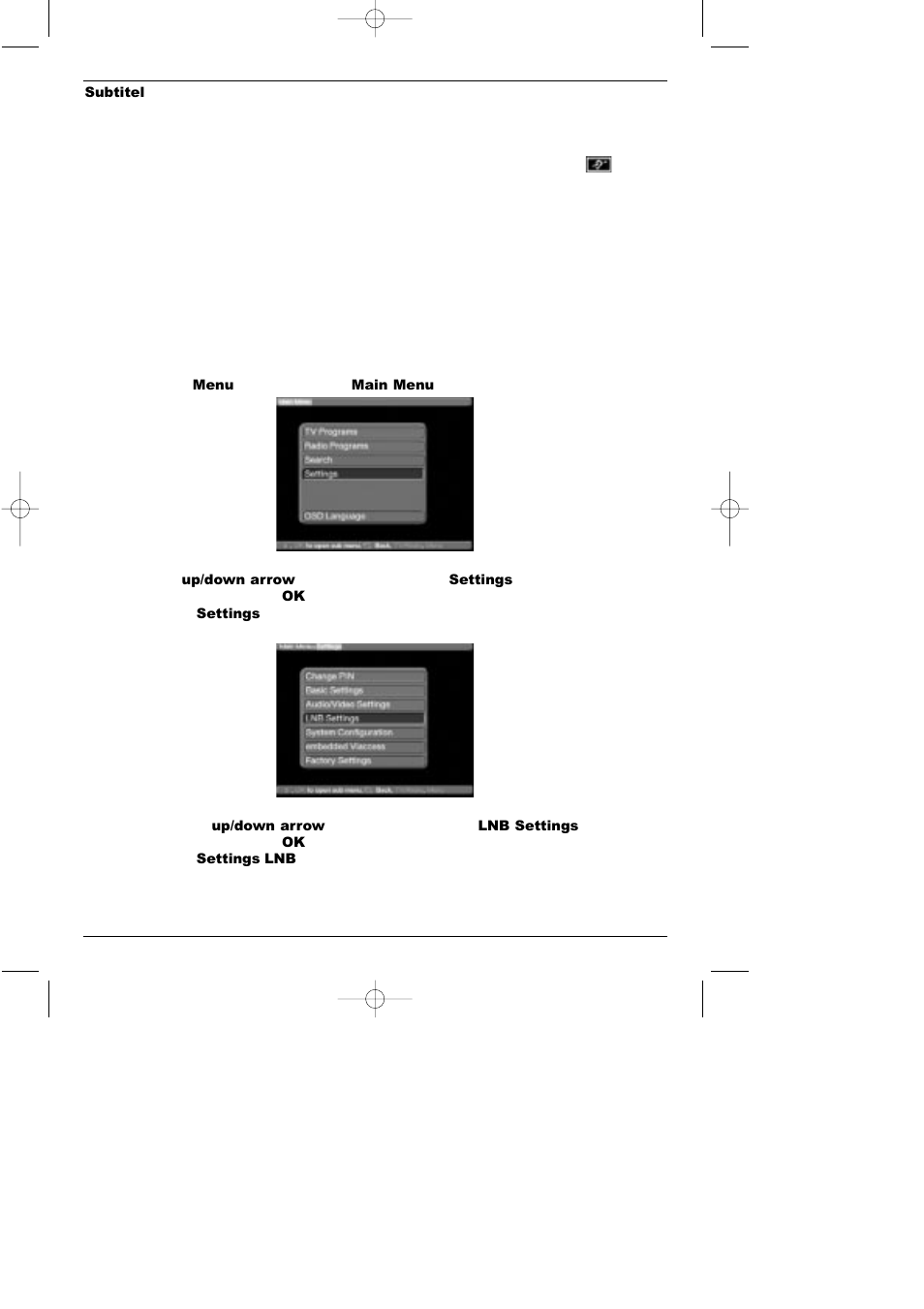 4 adjustments for the external unit | TechniSat DigiBox VIACCESS User Manual | Page 15 / 46