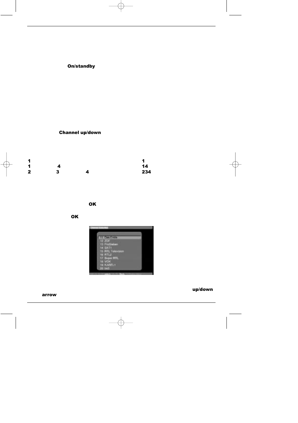 6 operation 6.1 switching on and off, 2 programme selection | TechniSat DigiBox VIACCESS User Manual | Page 18 / 46