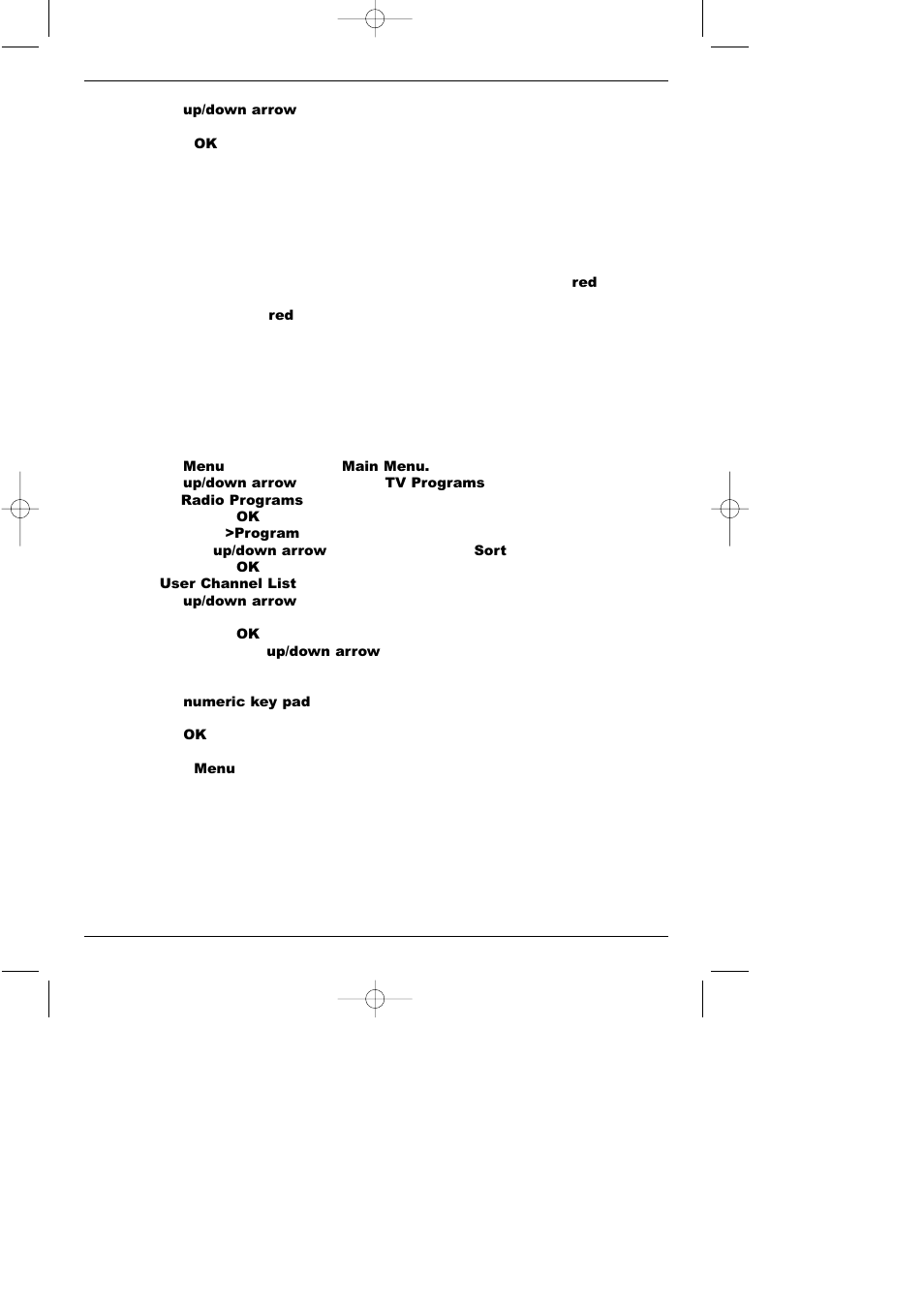2 sorting channels | TechniSat DigiBox VIACCESS User Manual | Page 30 / 46