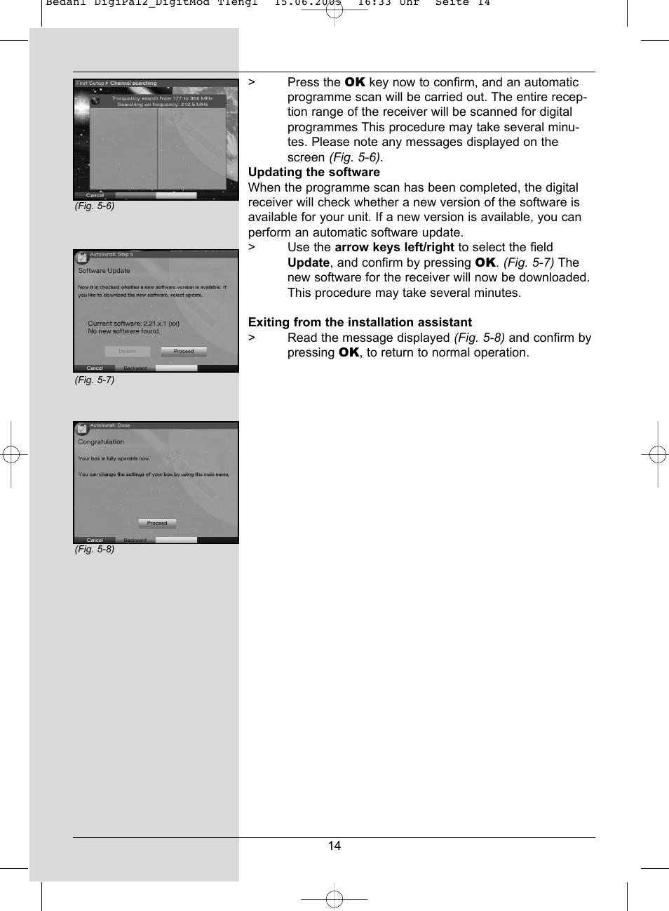 TechniSat DigiPal 2 User Manual | Page 14 / 54