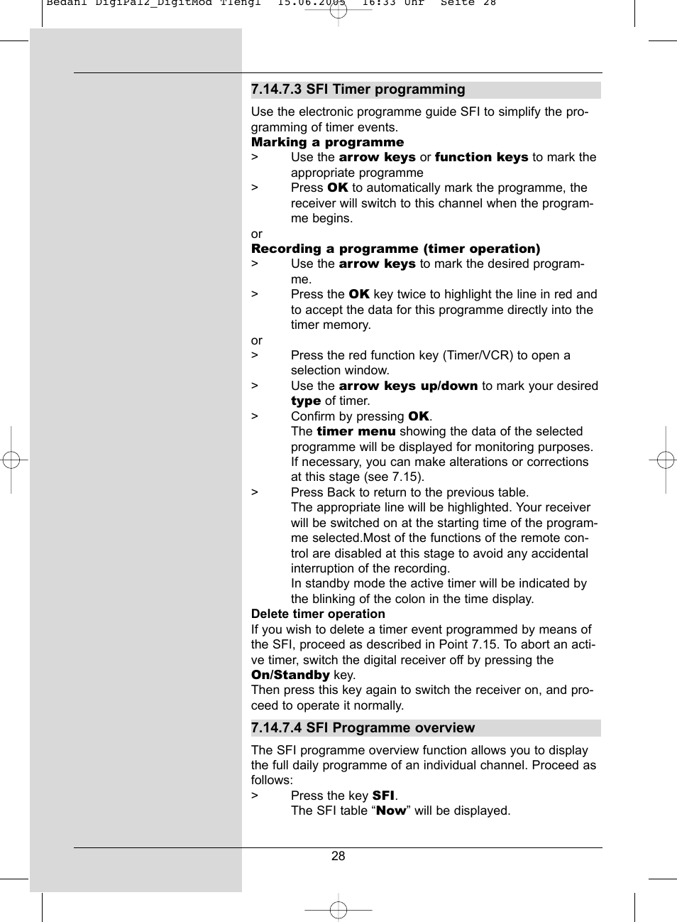 TechniSat DigiPal 2 User Manual | Page 28 / 54