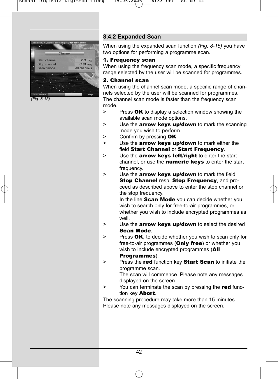 TechniSat DigiPal 2 User Manual | Page 42 / 54