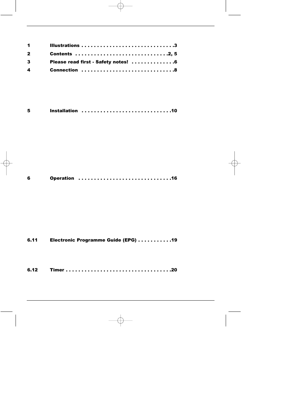 TechniSat 1 User Manual | Page 3 / 38