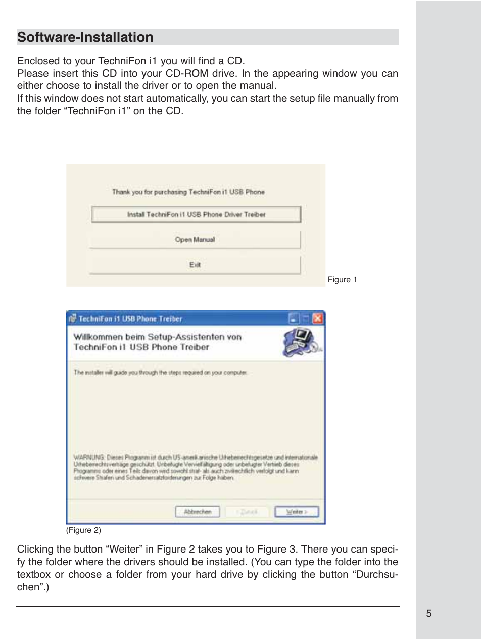 Software-installation | TechniSat i1 User Manual | Page 5 / 16