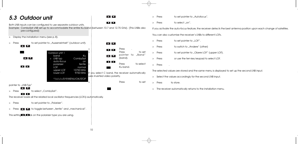 3 outdoor unit | TechniSat MultyFocus User Manual | Page 10 / 48
