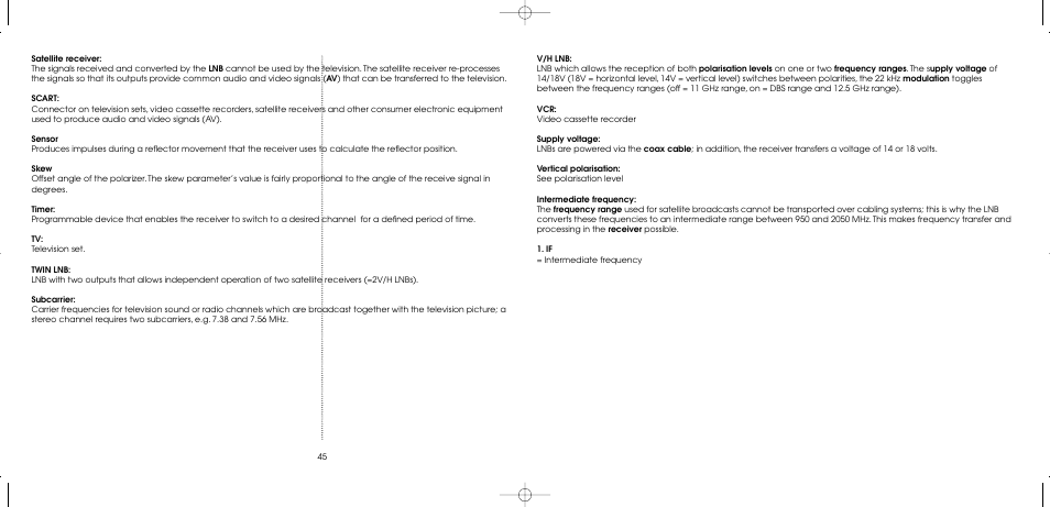 TechniSat MultyFocus User Manual | Page 45 / 48