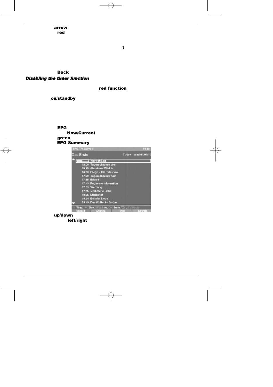 4 epg summary | TechniSat CAM 1 plus User Manual | Page 25 / 46