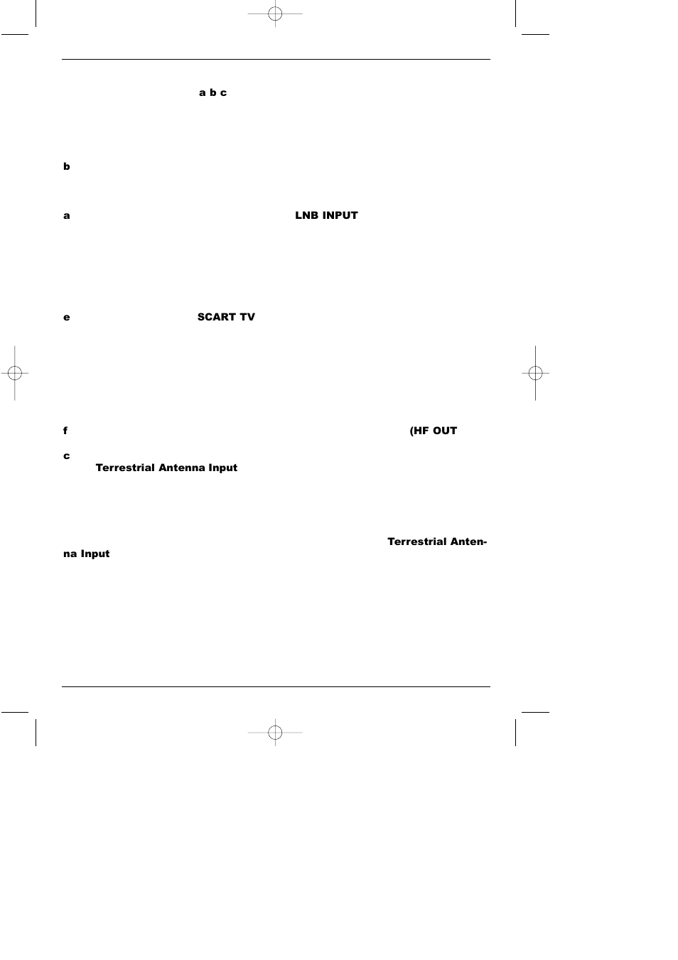 4 connections, 1 mains connection, 2 external installation | 3 connection to a television set | TechniSat CAM 1 plus User Manual | Page 9 / 46