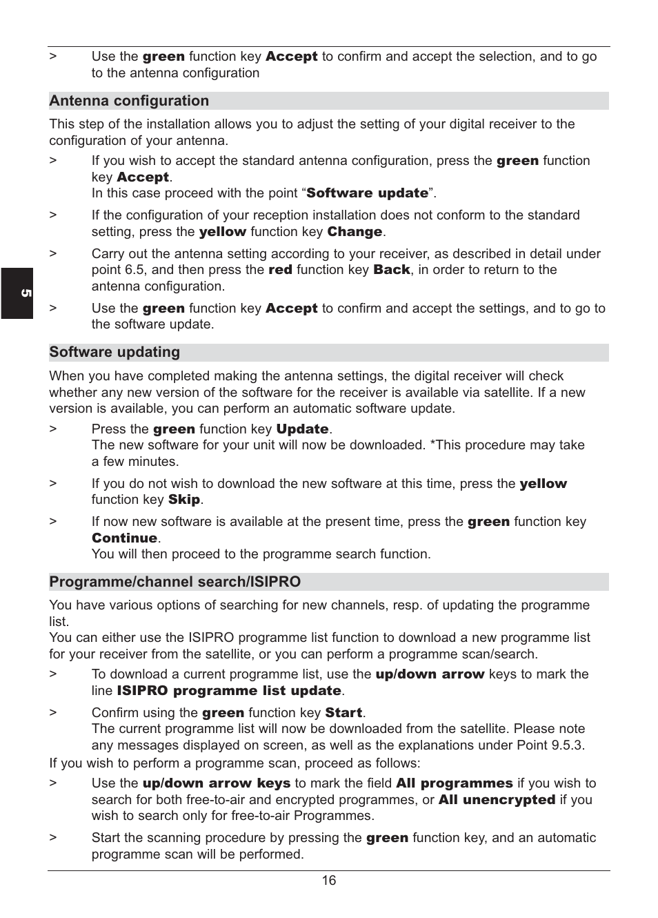 TechniSat HD S2X User Manual | Page 16 / 92