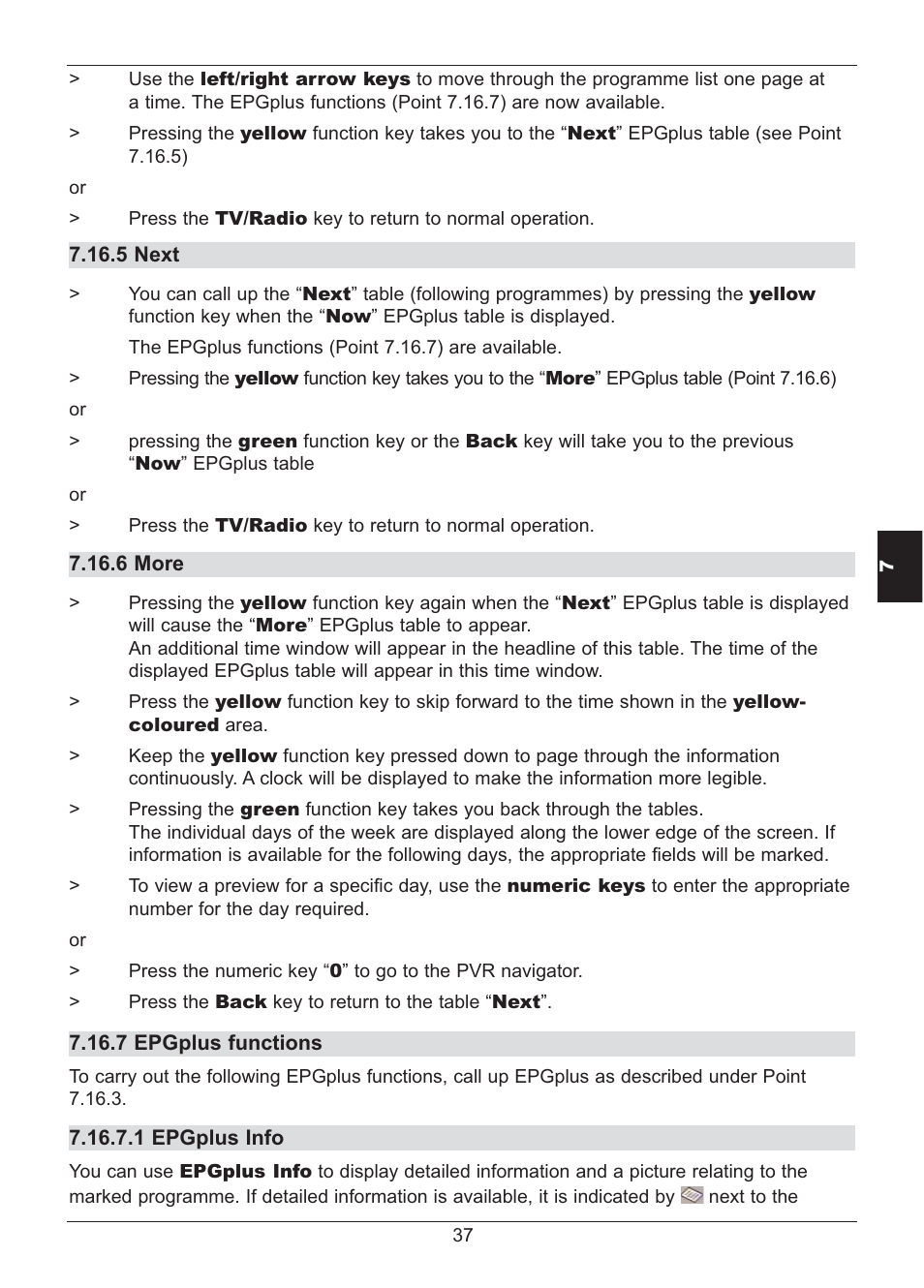 TechniSat HD S2X User Manual | Page 37 / 92