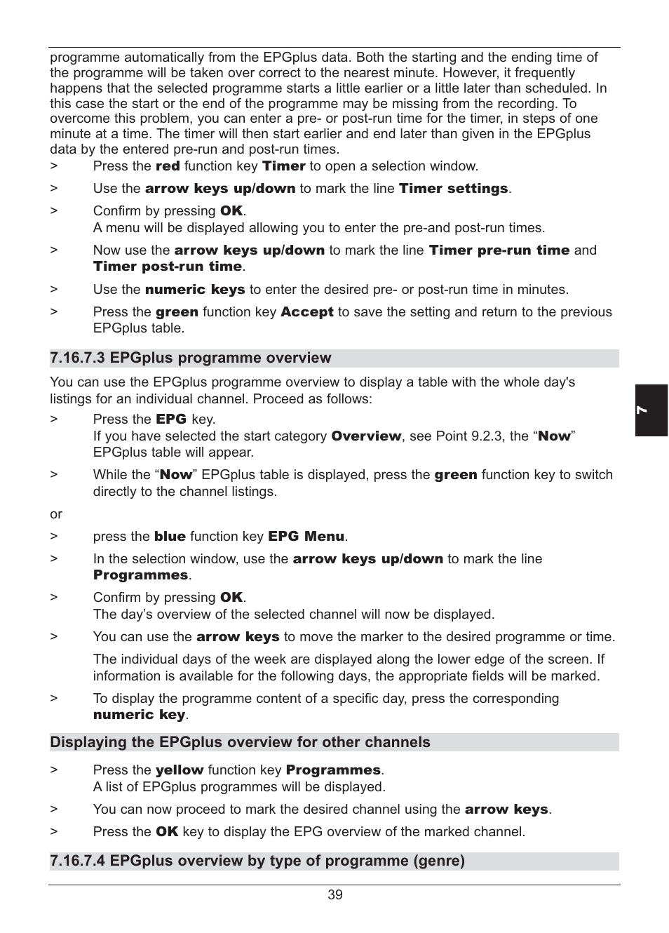 TechniSat HD S2X User Manual | Page 39 / 92