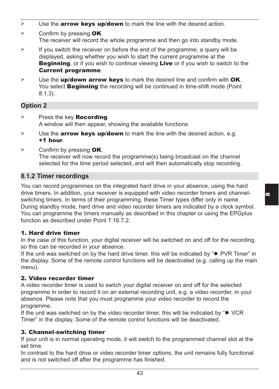 TechniSat HD S2X User Manual | Page 43 / 92