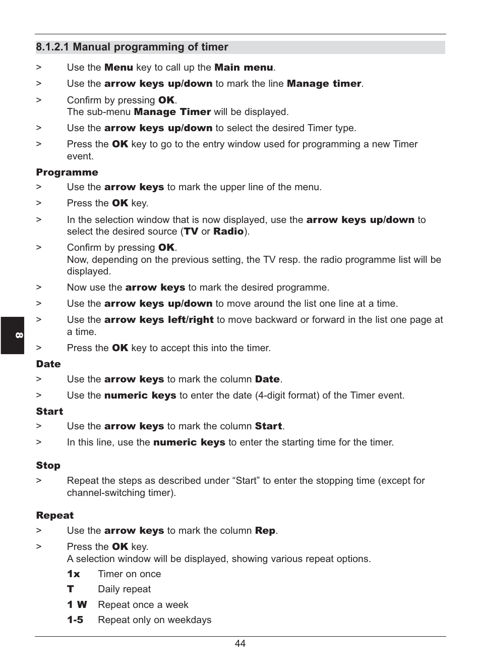 TechniSat HD S2X User Manual | Page 44 / 92