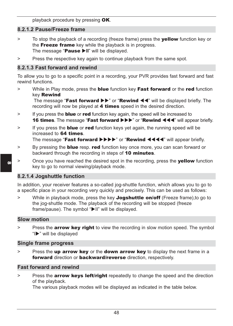 TechniSat HD S2X User Manual | Page 48 / 92