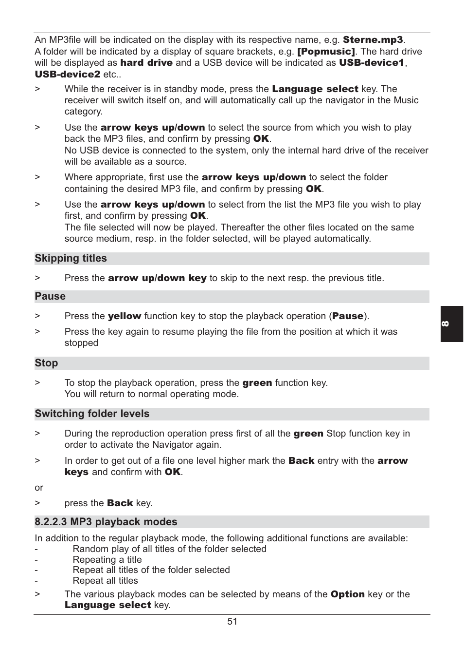 TechniSat HD S2X User Manual | Page 51 / 92