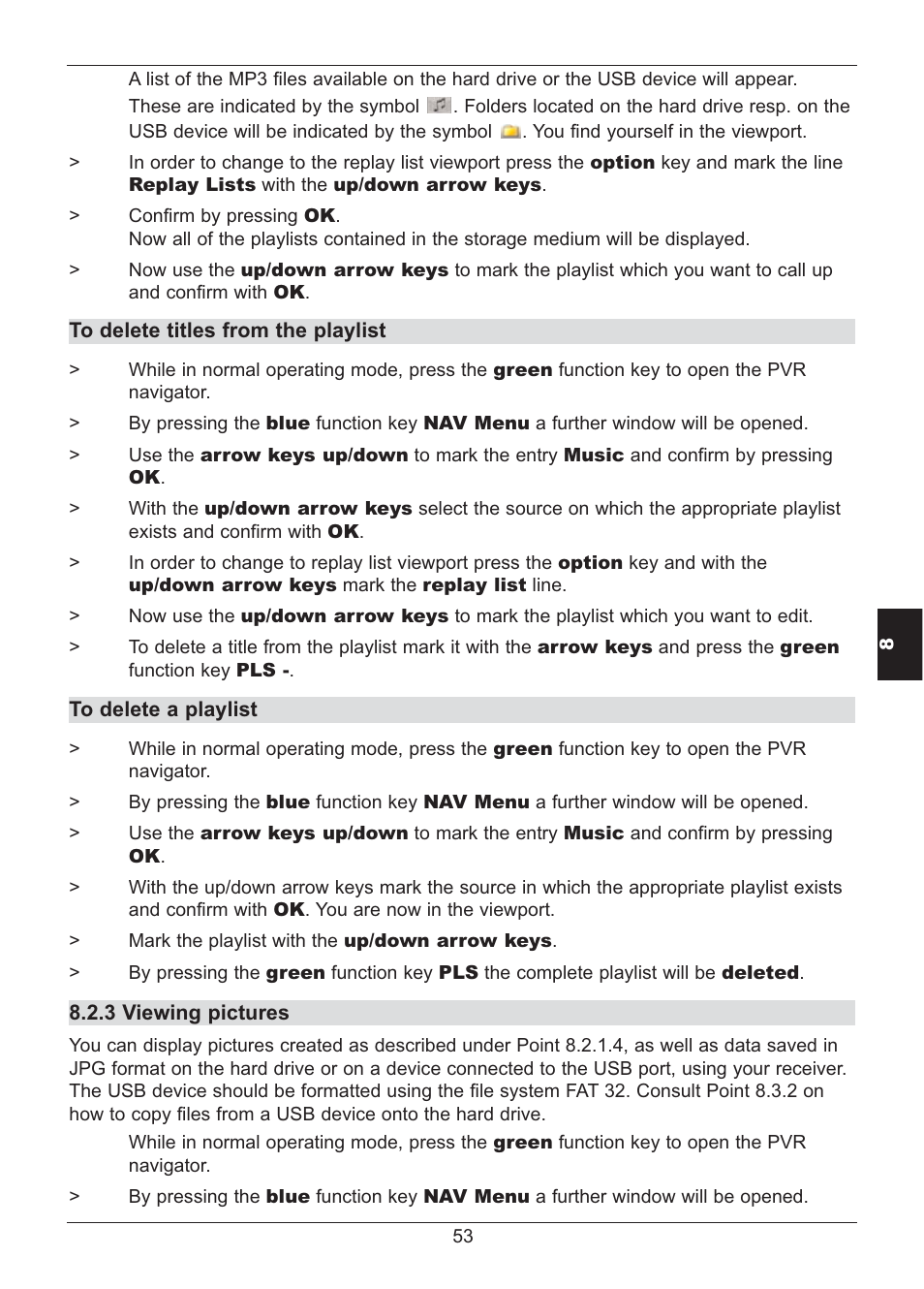 TechniSat HD S2X User Manual | Page 53 / 92