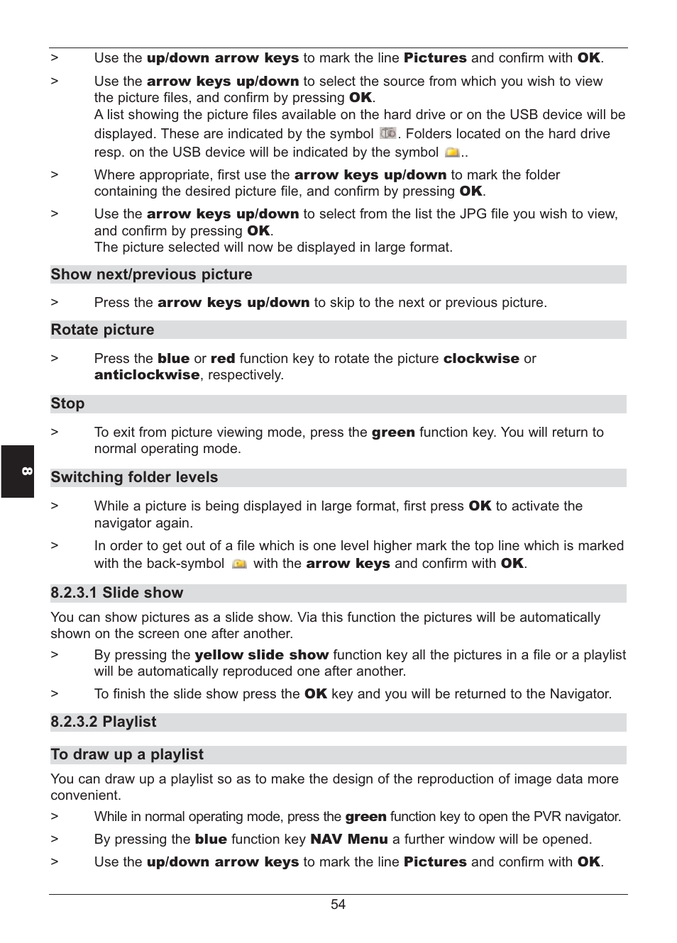 TechniSat HD S2X User Manual | Page 54 / 92