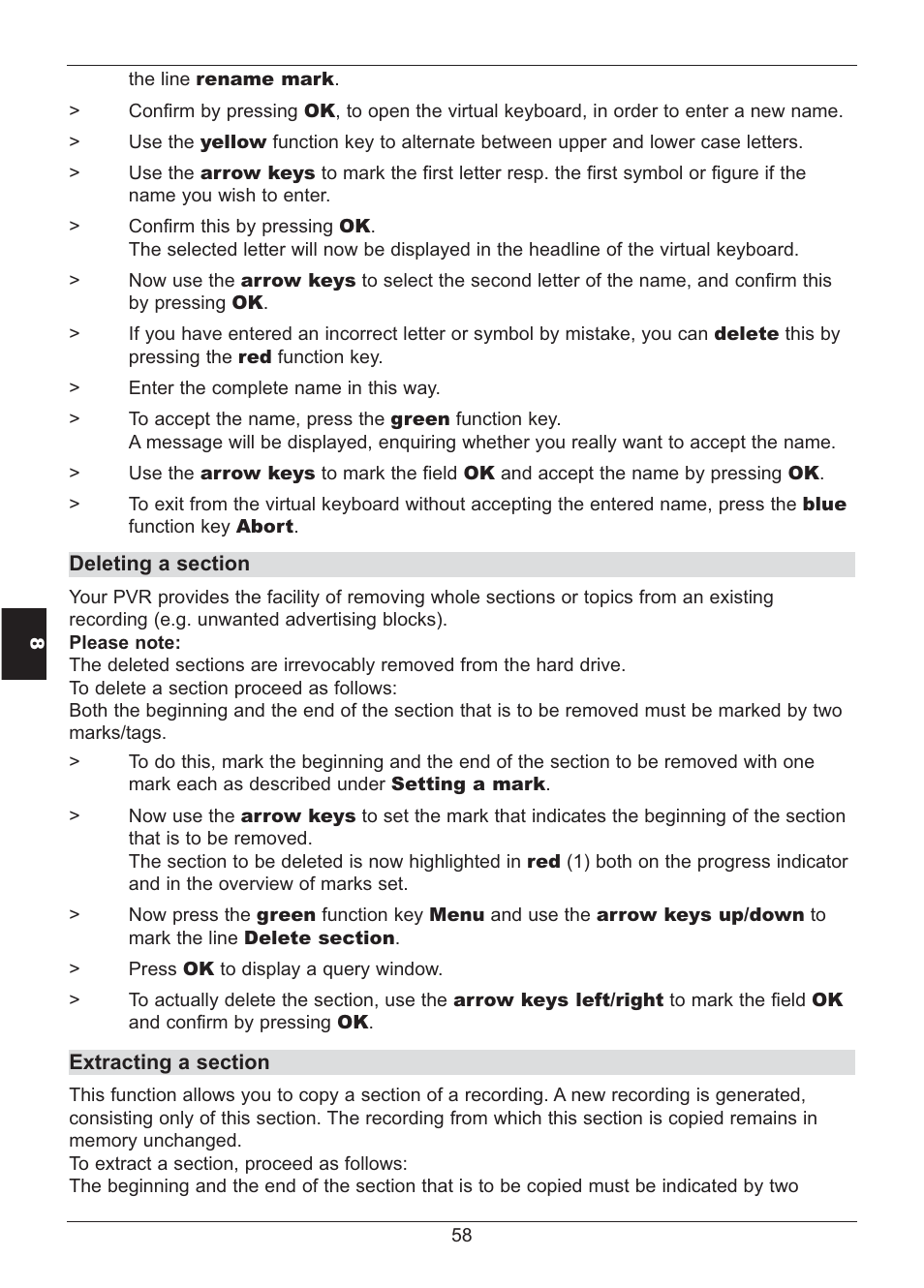 TechniSat HD S2X User Manual | Page 58 / 92