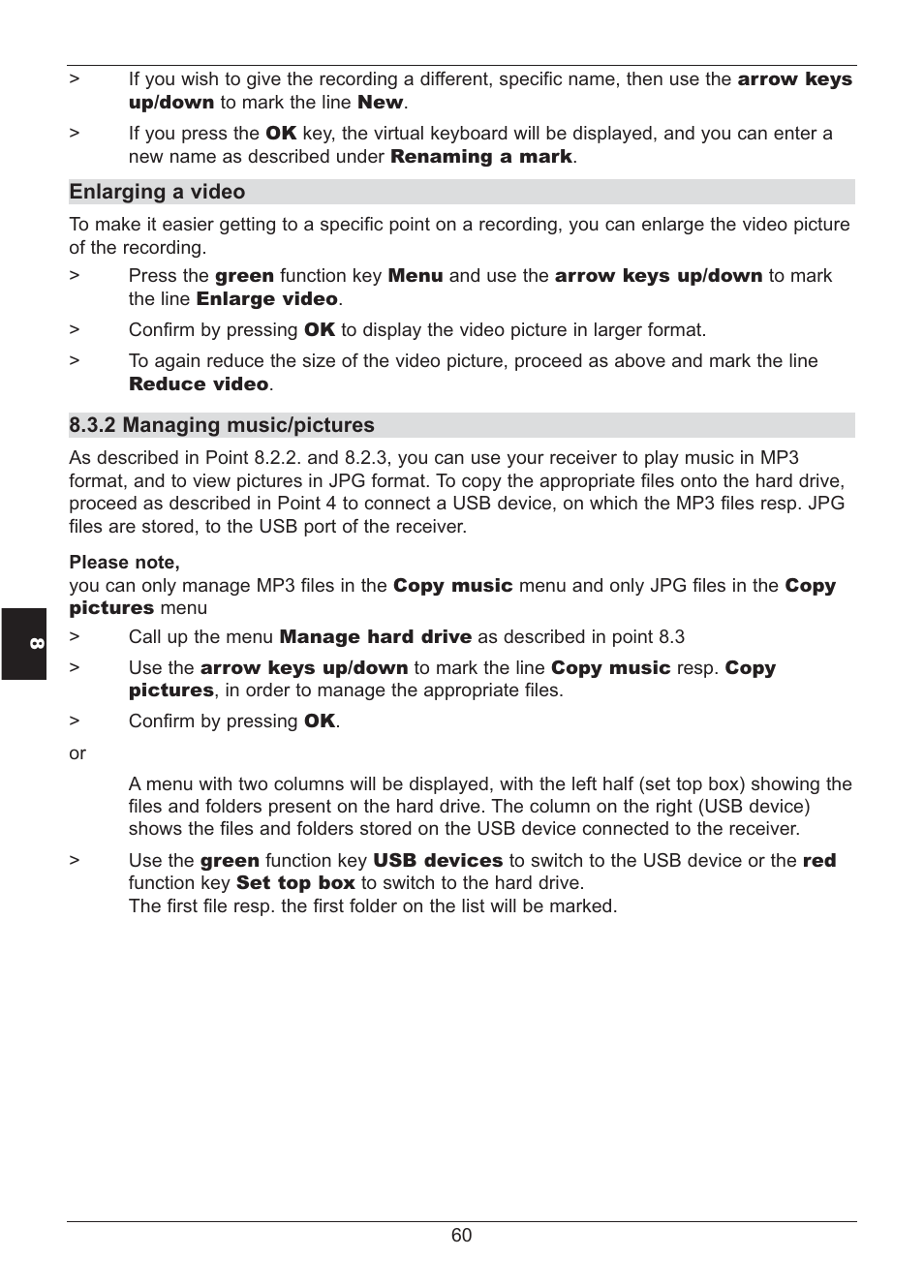 TechniSat HD S2X User Manual | Page 60 / 92