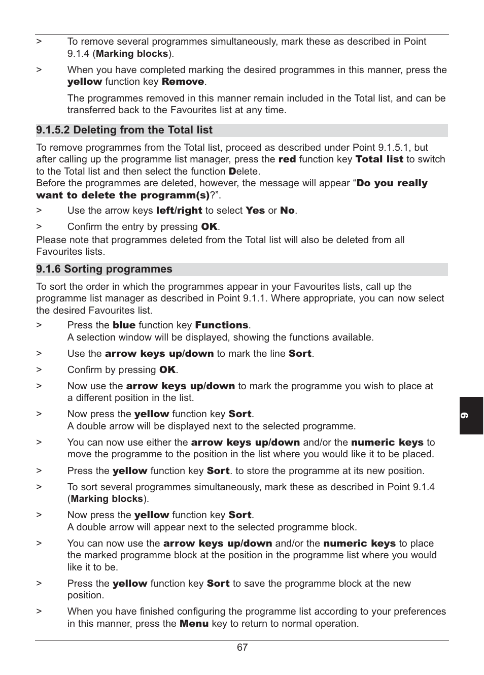 TechniSat HD S2X User Manual | Page 67 / 92