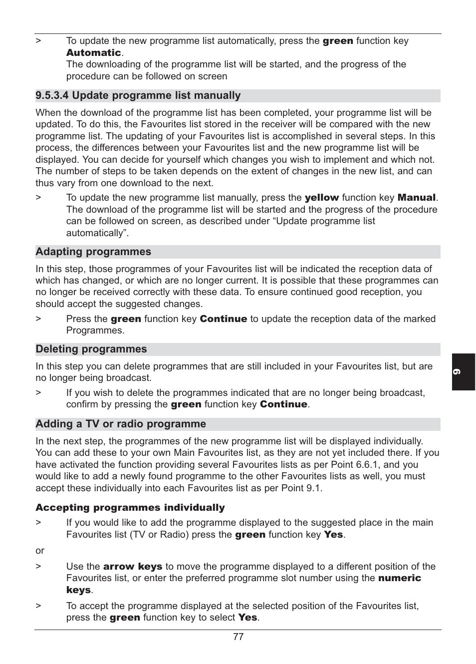 TechniSat HD S2X User Manual | Page 77 / 92