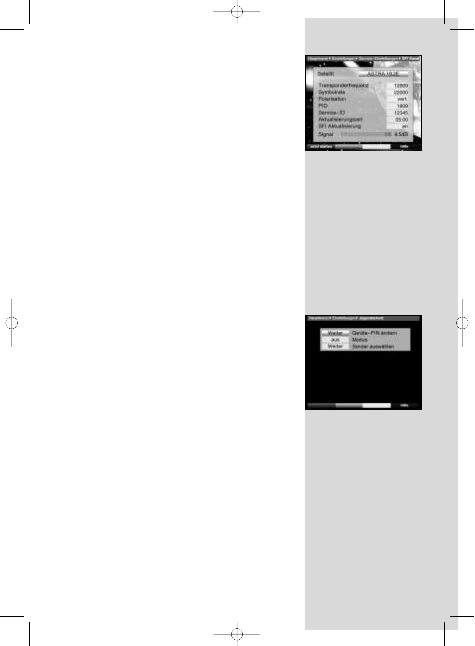 5 service settings | TechniSat S1 User Manual | Page 53 / 102