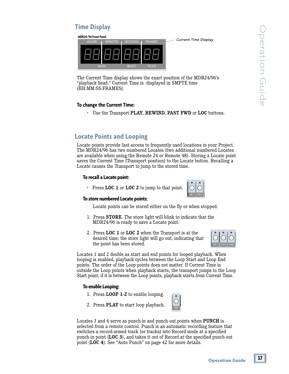 Tonino Lamborghini OperationGuide MDR24/96 User Manual | 36 pages