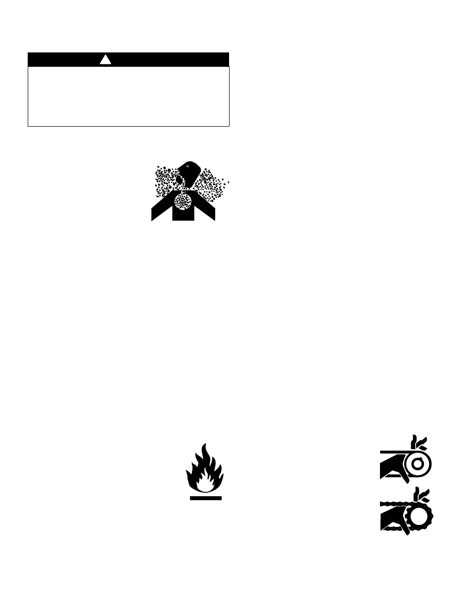 I. general safety precautions, A. avoid carbon monoxide poisoning, B. avoid gasoline fires | D. stay away from rotating parts, General safety precautions | Tecumseh LV156EA User Manual | Page 3 / 32