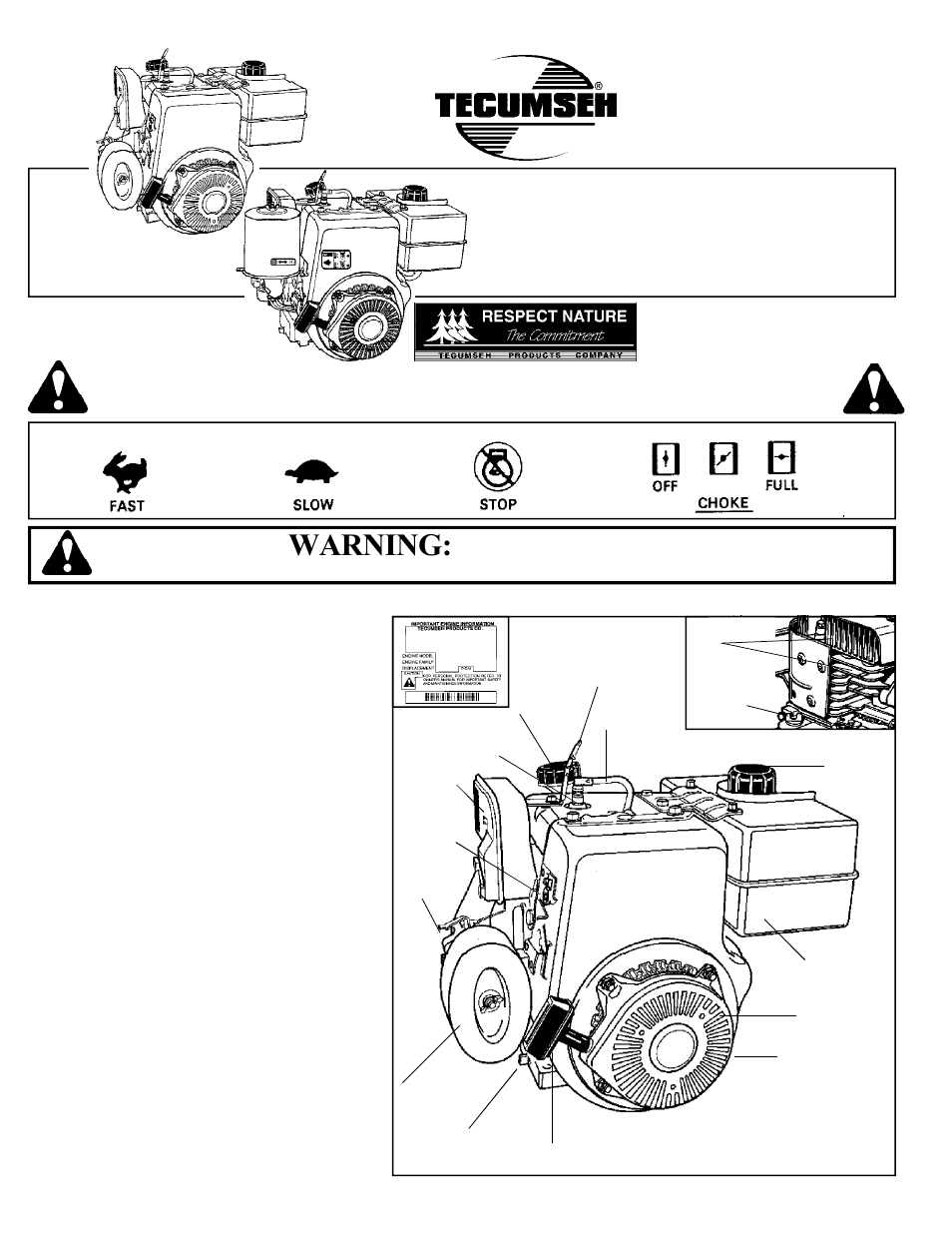 Tecumseh HHM80 User Manual | 8 pages