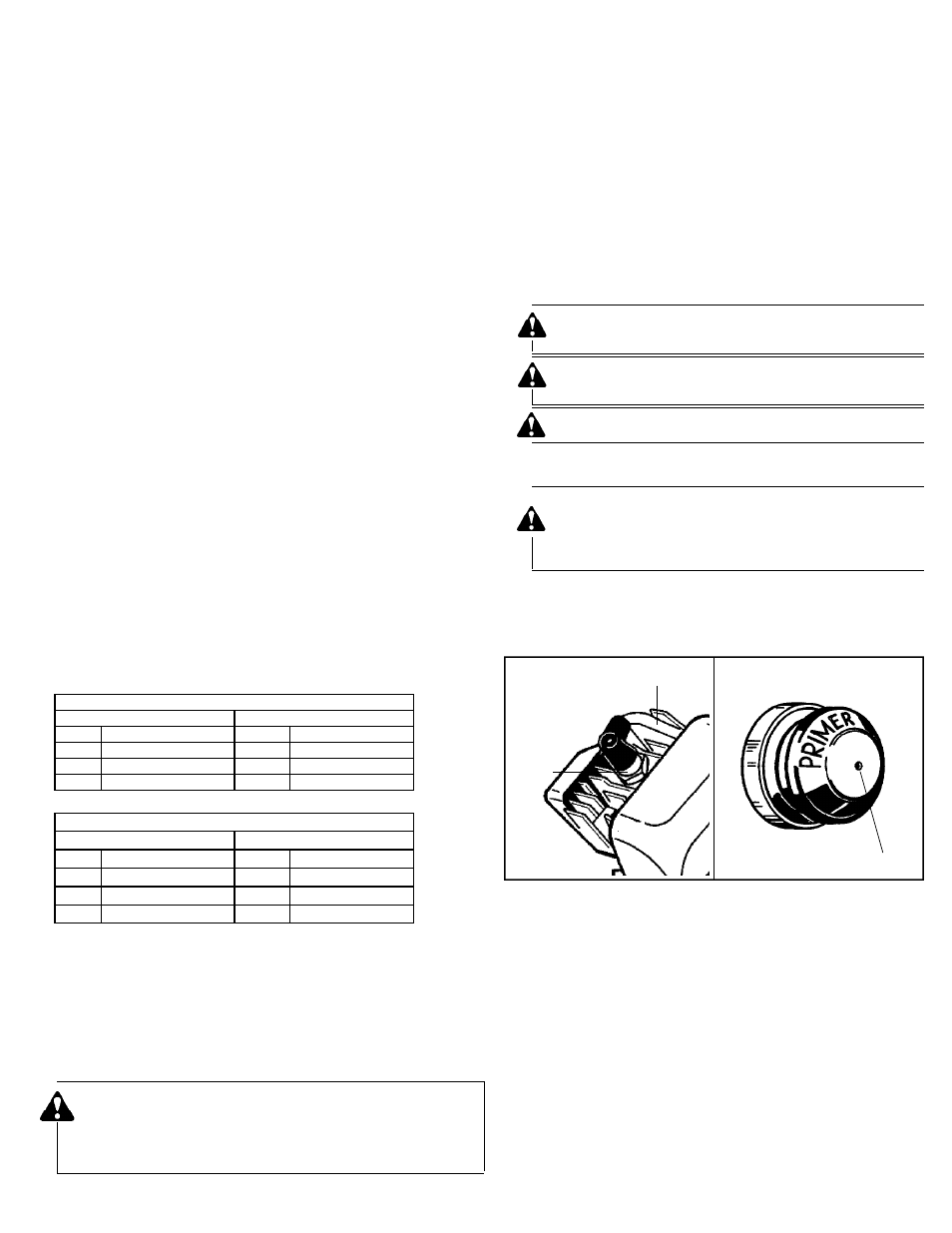 Before starting, Oil & fuel recommendations, Mixing oil & gasoline | Tecumseh 850 User Manual | Page 2 / 8