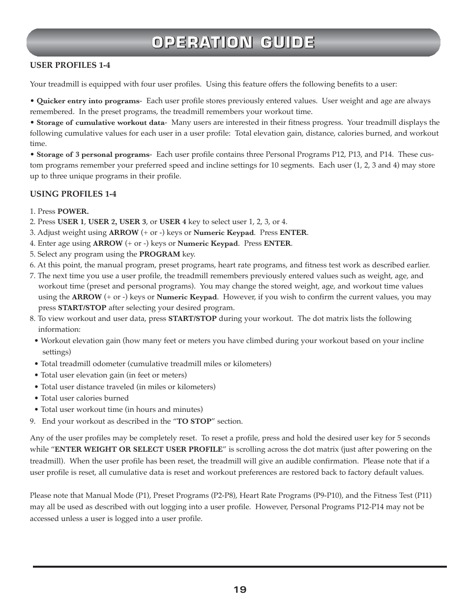 Trimline t523 User Manual | Page 19 / 31