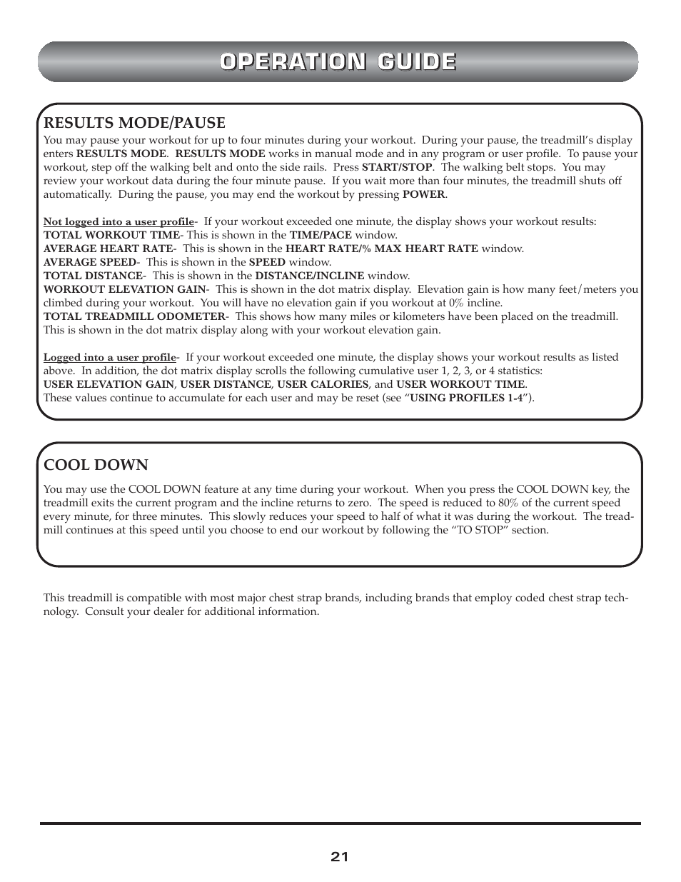 Trimline t523 User Manual | Page 21 / 31