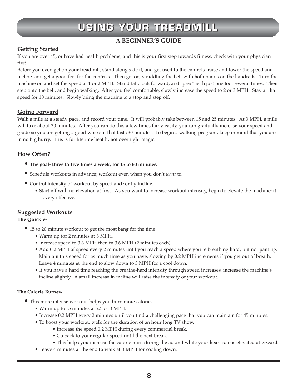 Trimline t523 User Manual | Page 8 / 31