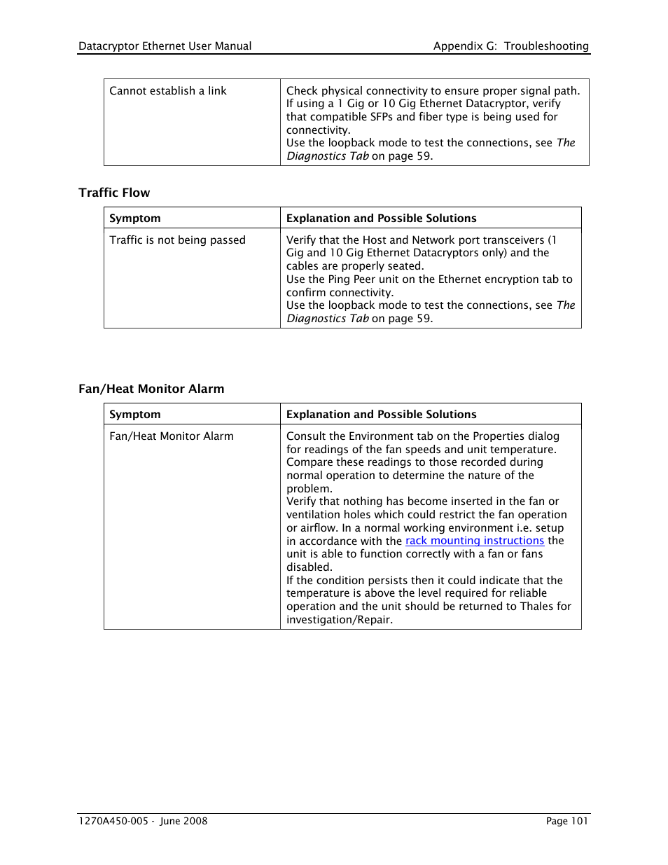 THALES DATACRYPTOR User Manual | Page 101 / 134
