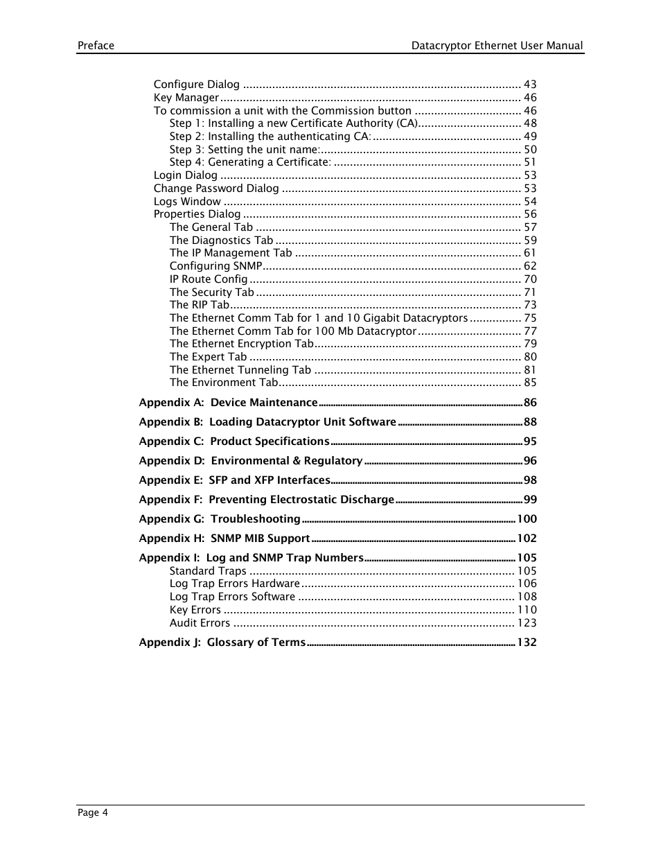THALES DATACRYPTOR User Manual | Page 4 / 134