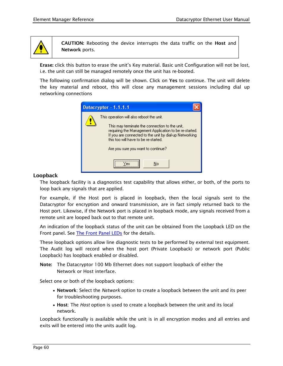 THALES DATACRYPTOR User Manual | Page 60 / 134