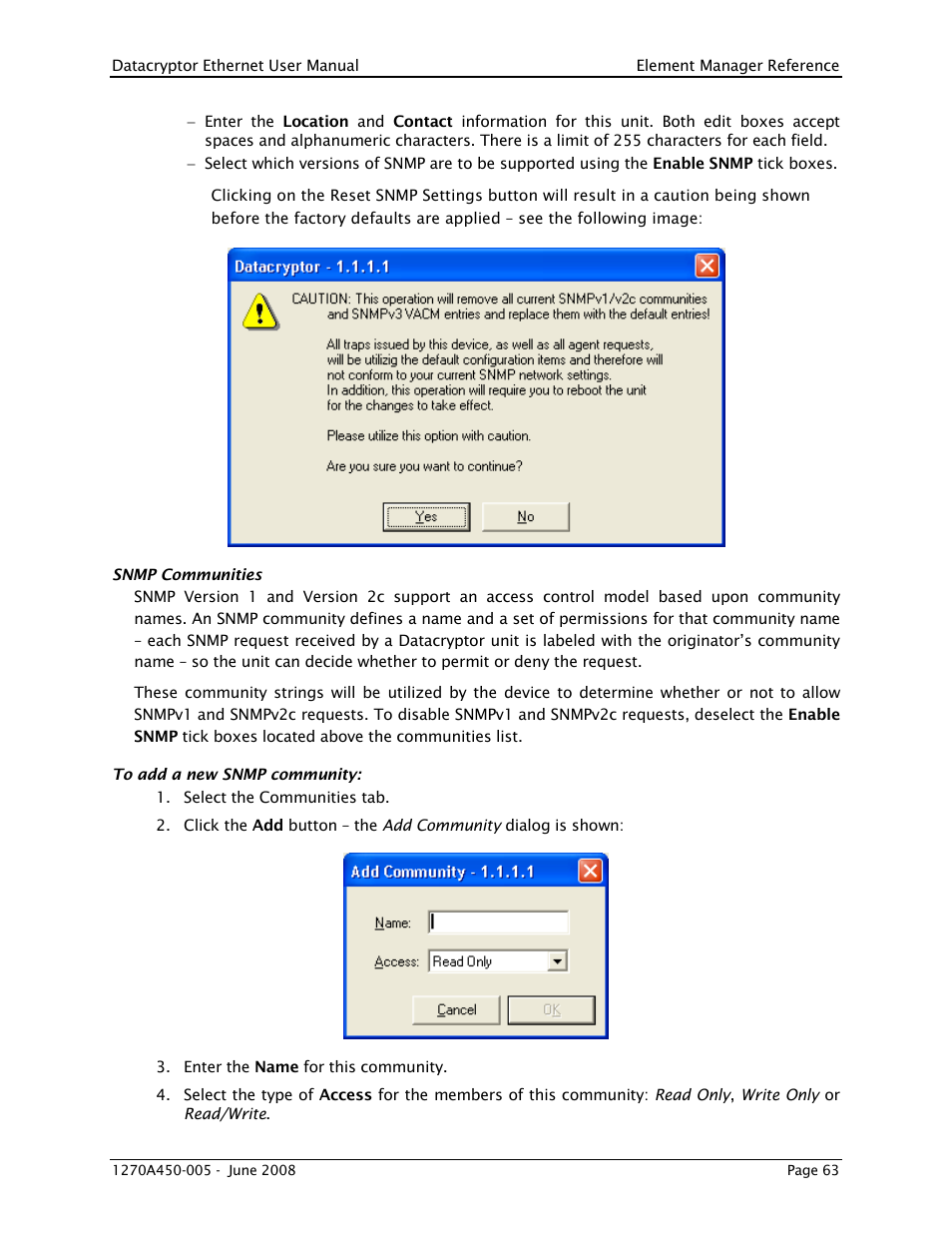 THALES DATACRYPTOR User Manual | Page 63 / 134
