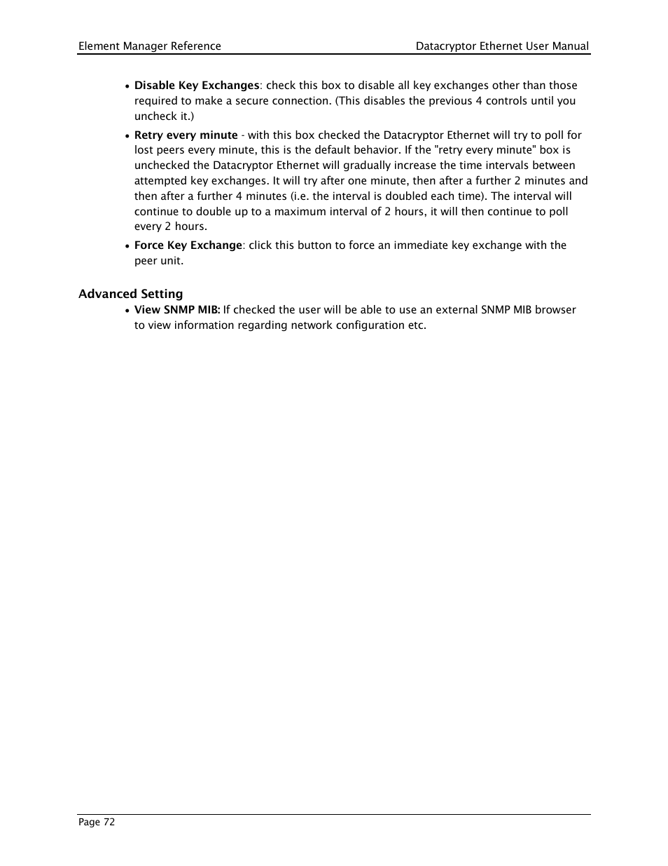 THALES DATACRYPTOR User Manual | Page 72 / 134