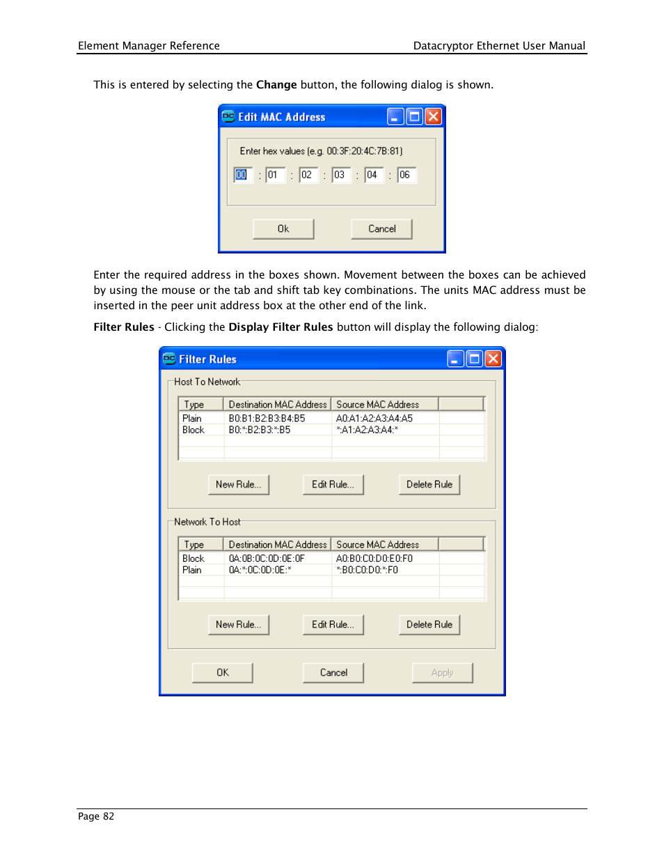 THALES DATACRYPTOR User Manual | Page 82 / 134